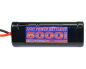 Preview: HRC Racing Akku 7 Zellen HRC Power Batteries 5000 NiMH 8.4V 5000mAh Hump Stick TRX Stecker