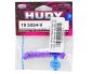 Preview: HUDY Griffkappen für Alu Werkzeuge 14mm violett