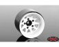 Preview: RC4WD Deep Dish Wagon 1.55 Stamped Steel Beadlock Wheels White RC4ZW0284