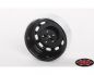 Preview: RC4WD Stamped Steel 1.7 10-Oval Hole Wheels Black