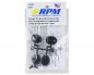Preview: RPM Seiten Auspuff Attrappe schwarz für Short Cours und Monstertruck