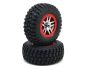 Preview: Traxxas BFGoodrich Mud TA S1 Reifen auf Felge Chrom rot 12mm TRX5877R