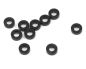 Preview: XRAY Unterlegsscheiben Set 3x6x2mm schwarz XRA303123-K
