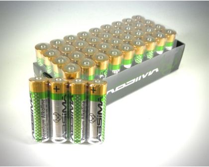 Absima Premium Alkaline Batterien AA 1.5V 40er Big Pack
