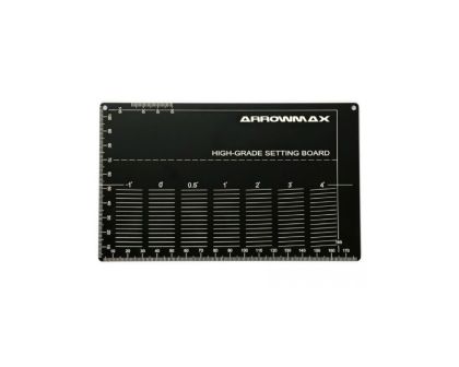 ARROWMAX High Grade Setting Board for 1/32 Mini 4WD Black