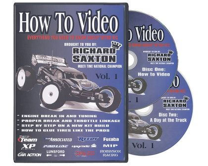 Team Associated Richard Saxtons Tech und Tips DVD ASC6994