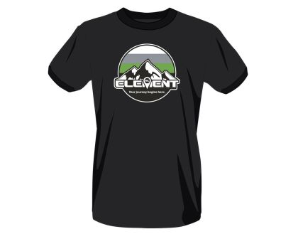 Element RC Circle Mountains T-Shirt schwarz L