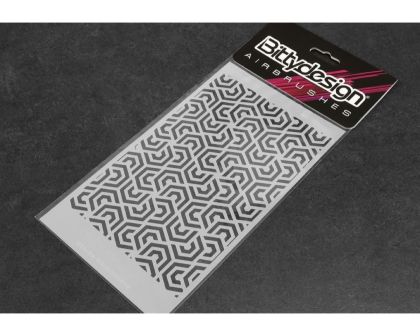 Bittydesign Vinyl Stencil Ipnotic V4 small BDYSTC-008S