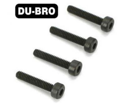 DU-BRO Screws 2mm x 10 Socket Head Cap Screw 4 pcs per package