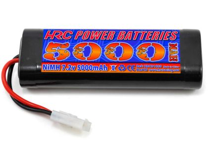 HRC Racing Akku 6 Zellen HRC Power Batteries 5000 NiMH 7.2V 5000mAh Stick Tamiya Stecker