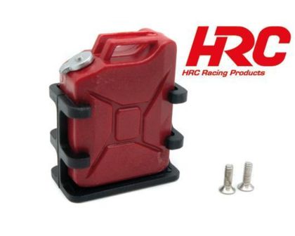 HRC Racing Karosserieteile 1/10 Crawler Maßstab Treibstofftank 39x29x15mm rot
