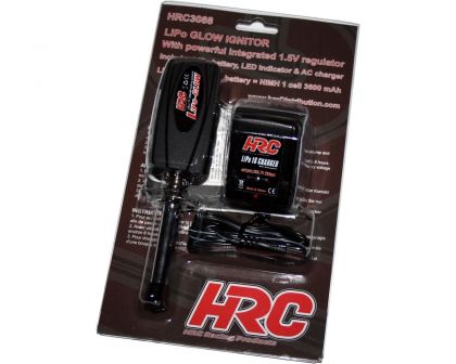 HRC Racing Glühkerzenstecker LiPo mit Lader