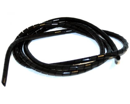 HRC Racing Spiral für Kabel 4mm Schwarz 1m