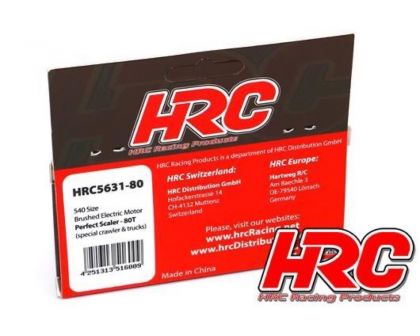 HRC Racing Elektromotor Typ 540 Perfect Scaler 80T