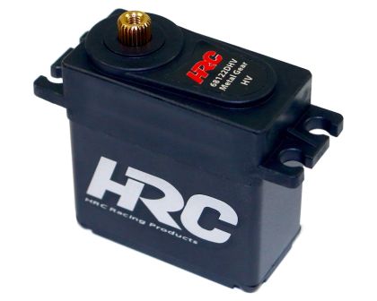 HRC Racing Servo Digital High Voltage 40.2x41x20mm 53g 22kg/cm Metallzahnräder Wasserdicht Doppelt Kugelgelagert HRC68122DHV