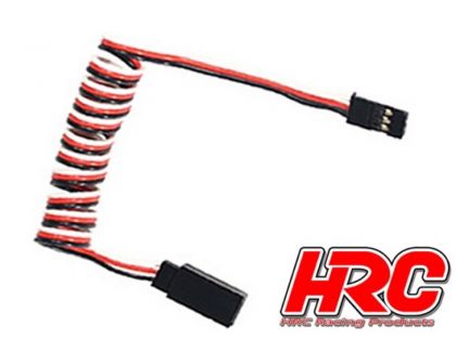 HRC Racing Servo Verlängerungs Kabel Männchen/Weibchen UNI FUT und JR typ 80cm Länge HRC9236