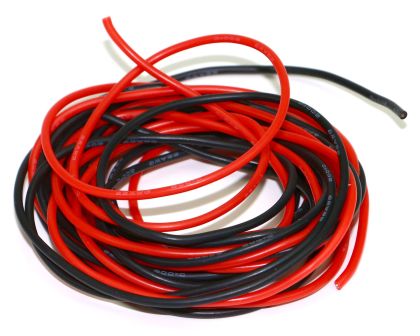 HRC Racing Kabel 22 Gauge 0.33mm2 Rot und Schwarz Flach 2m