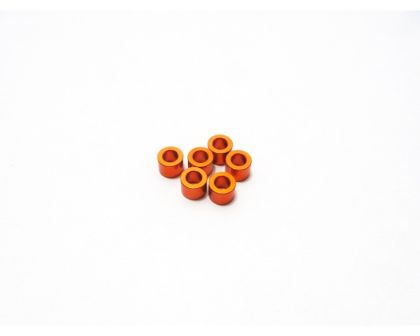 Hiro Seiko Distanzscheiben 3mm Alu 2.5mm orange