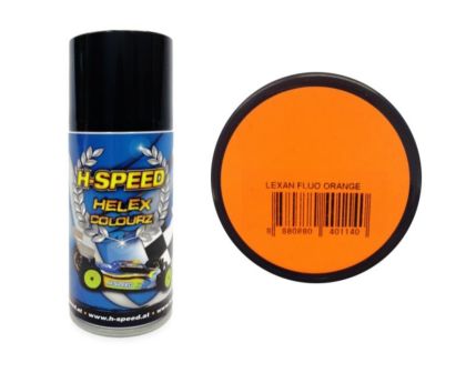 H-SPEED Lexan Spray Fluo orange 150ml HSPS011