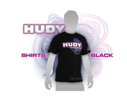 HUDY Professional Team T-Shirt Größe L schwarz
