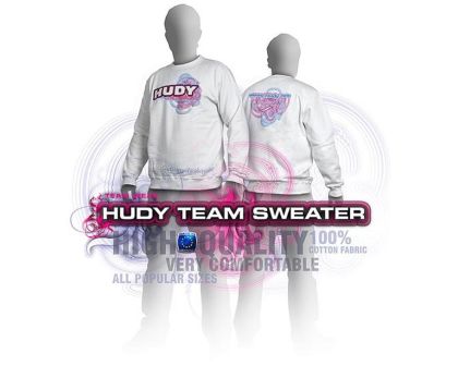 HUDY Sweater weiß XXL