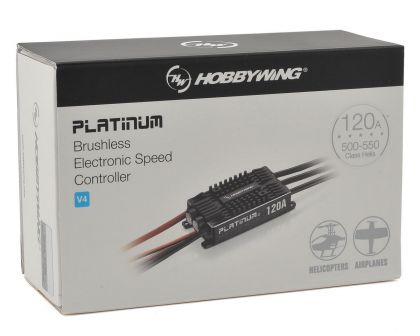 Hobbywing Platinum Pro HV-120A V4 3-6s BEC 10A
