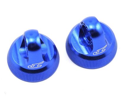 JConcepts Fin 12mm V2 Dämpferkappe blau JCO2490-1