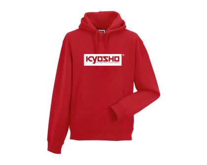 Kyosho Sweatshirt Kapuze rot mit Reißverschluss K24 M