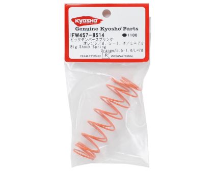 Kyosho Big Shock Springs 8.5-1.4 78mm orange