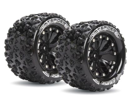 LOUISE MT-Spider Reifen soft auf schwarz Felge 14mm
