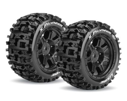 LOUISE X-PIONEER Sport-Reifen Felge schwarz für X-MAXX