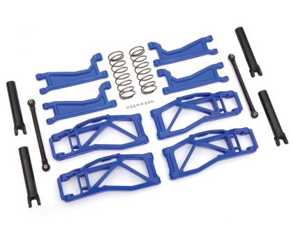 Traxxas WideMaxx Kit mit Stahlantriebswellen blau