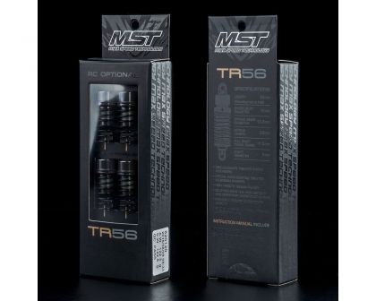 MST Racing TR56 Alu Stoßdämpfer Set schwarz