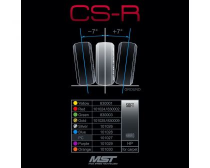 MST Racing Drift Reifen CS-R 2WD hart