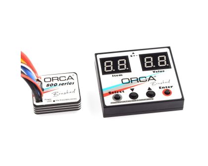 ORCA 800 Series Brushed Regler mit Programmier Karte ORCES22BRUSH80