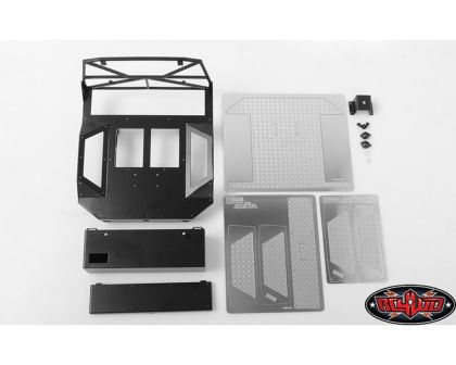 RC4WD Rear Tube Bed for Trail Finder 2 Black Style B RC4VVVC0298