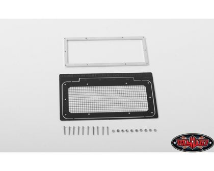 RC4WD Kahn Style Front Grill for D90/D110 Bodies Black