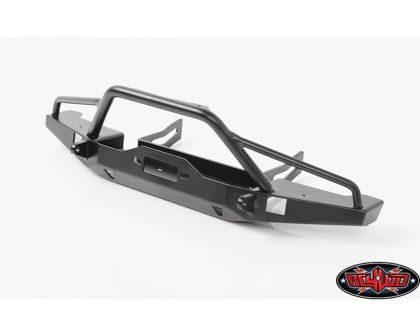 RC4WD Solid Front Bumper for Axial SCX10 II XJ Black