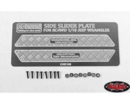RC4WD Metal Side Diamond Plates for 1/18 Gelande II RTR