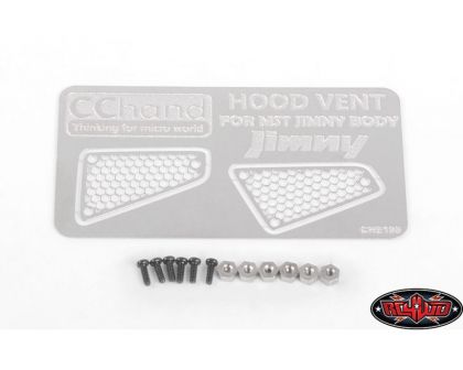 RC4WD Side Metal Hood Vents for MST 1/10 CMX Jimny J3 Body