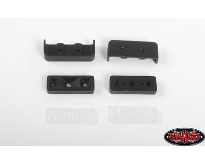 RC4WD Wood Flatbed Mudflaps for TF2 Mojave Body