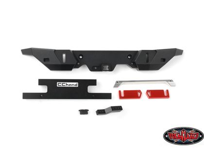 RC4WD Rook Metal Rear Bumper with Hitch Bar for Traxxas TRX-4 2021 Bronco RC4VVVC1231