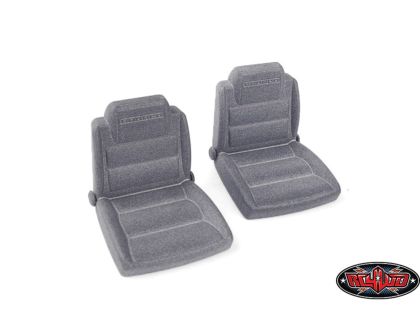 RC4WD Bucket Seats for Axial SCX10 III Early Ford Bronco Gray