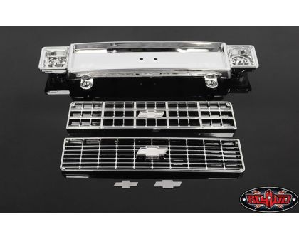 RC4WD Chevrolet Blazer Chrome Front Grill Optional Inserts RC4ZB0124