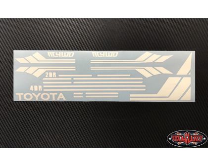 RC4WD Clean Stripes for Mojave II 2/4 Door Decal Sheet White RC4ZB0168