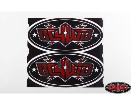 RC4WD Logo Decal Sheets 6 RC4ZL0208