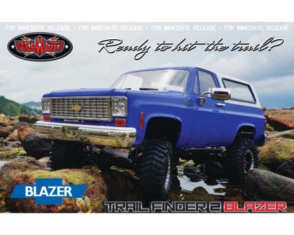 RC4WD Trail Finder 2 RTR Chevrolet Blazer Body Set RC4ZRTR0035
