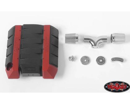 RC4WD V8 Engine Cover with Metal Intake Set R3 Transmisson RC4ZS1749