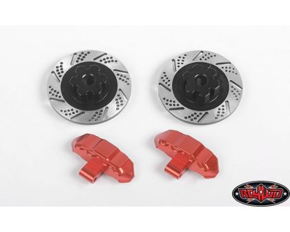 RC4WD Baer Brake Systems Rotors and Caliper Set for Traxxas UDR RC4ZS1952