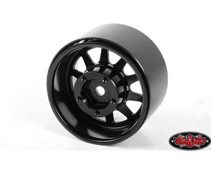RC4WD Deep Dish Wagon 1.55 Stamped Steel Beadlock Wheels Black